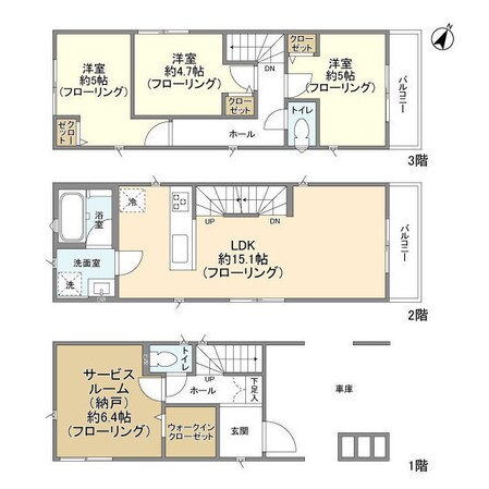 Ｋｏｌｅｔ中浦和＃０７の物件間取画像